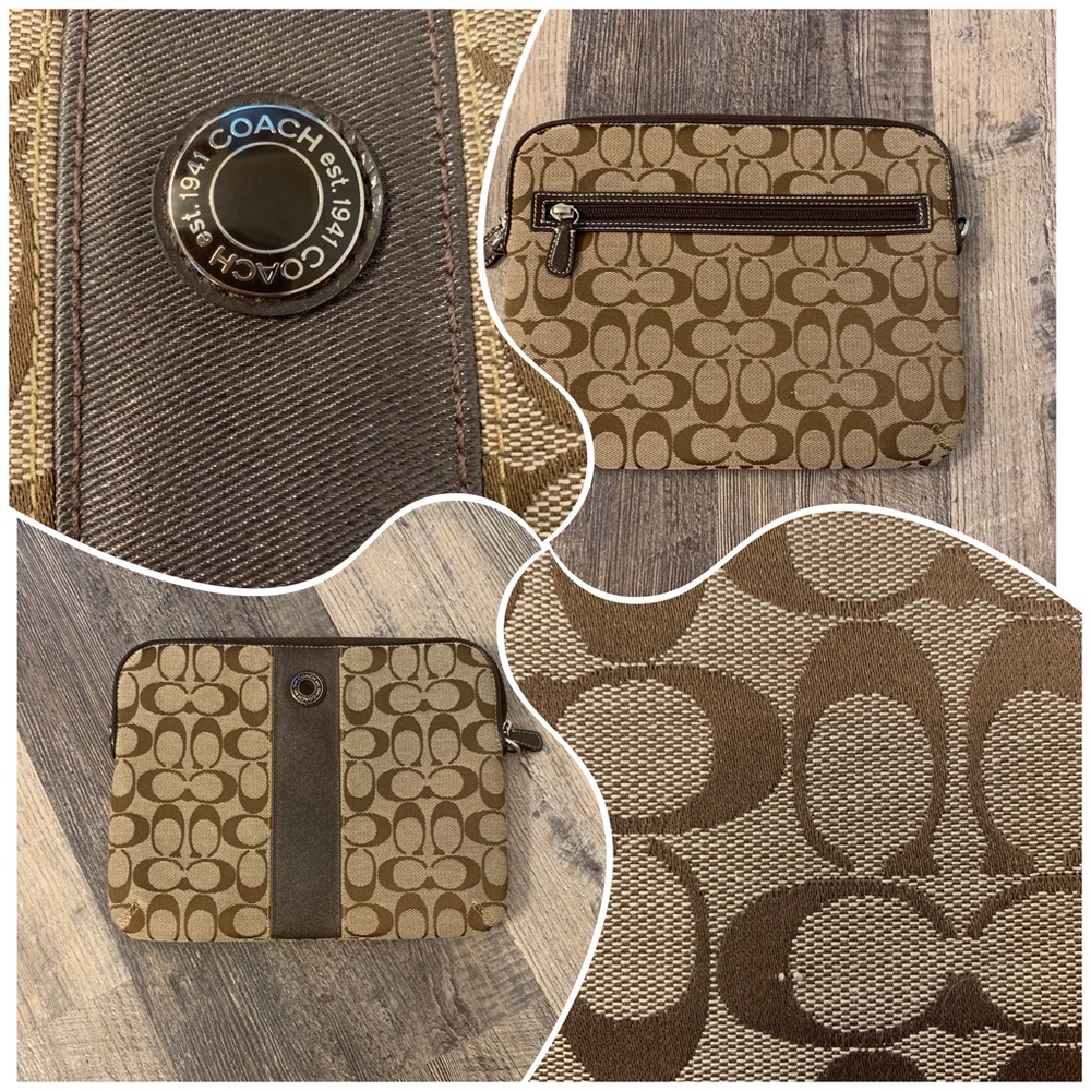 ❌SOLD❌‼️Authentic Coach i Pad or Tablet sleeve